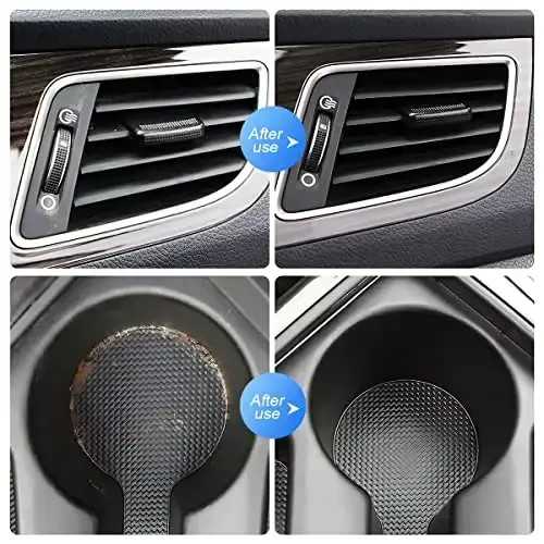 Moly Magnolia Cleaning Gel for Car, Auto Detailing Tools Car Interior Cleaner Putty, Dust Cleaning Mud Removal, Putty Cleaning Keyboard Cleaner for PC Laptop Keyboard Tablet Air Vents Camera (Purple) - 5