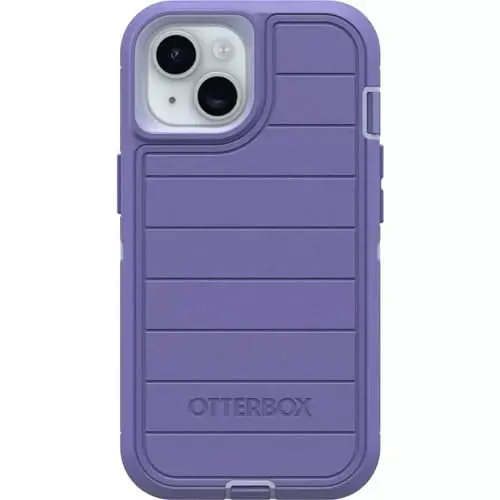 OtterBox iPhone 15, iPhone 14, & iPhone 13 (Only) Defender Series Case - Mountain Majesty - Rugged & Durable - with Port Protection - Holster Clip Includes - Microbial Defense Protection - 3