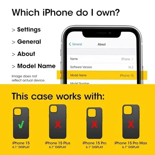 OtterBox iPhone 15, iPhone 14 va iPhone 13 Defender Series XT Case with MagSafe, Ekransiz, Mustahkam - Chakana savdo qutisi bo'lmagan - Shaffof/Yashil - 2