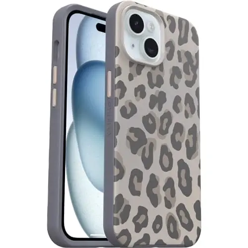 OtterBox iPhone 15, iPhone 14, and iPhone 13 Symmetry Series Case - ARIZONA SUNRISE (WILD CAT), snaps to MagSafe, ultra-sleek, raised edges protect camera & screen - 5