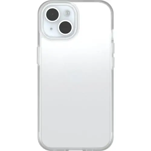 OtterBox iPhone 15 (Only) Prefix Series Case - Clear, Ultra-Thin, Pocket-Friendly, Raised Edges Protect Camera & Screen, Wireless Charging Compatible - 1