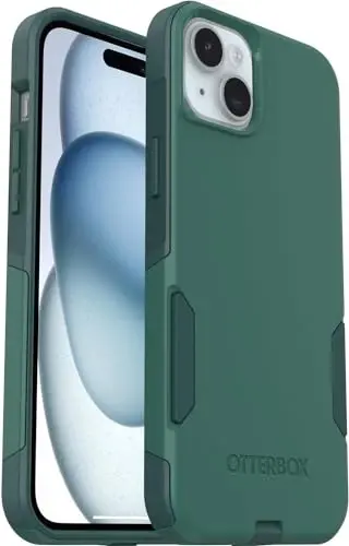 OtterBox iPhone 15 Plus va iPhone 14 Plus (Faqat) - Commuter Seriya Korpusi - Yashillaringizni Oling - Yupqa va Chidamli - Qulay Cho'ntak o'lchami - Portni Himoya bilan - Chakana Sotuvga Mo'ljallanmagan - 1