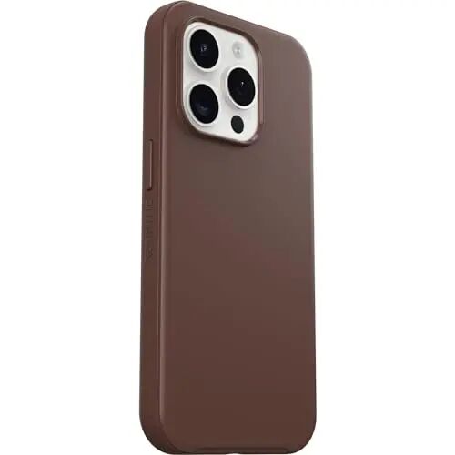 OtterBox iPhone 15 Pro (Faqat) Symmetry Series Case - Chocolate BAR (Brown), MagSafe-ga yopishadi, Ultra-sleek, Ko'tarilgan qirralar Kamera va ekranni himoya qiladi - 4