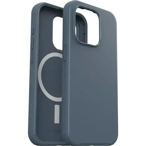 OtterBox iPhone 15 Pro (Faqat) Symmetry Series G'ilofi - BLUETIFUL (Moviy), MagSafe'ga ulanadi, Ultra-ingichka, Ko'tarilgan qirralar Kamera va Ekranini himoya qiladi - 6