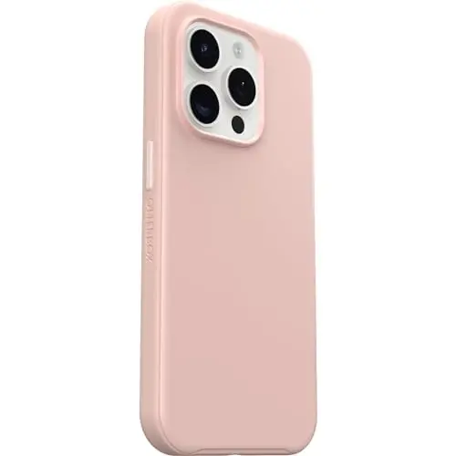OtterBox iPhone 15 Pro (Only) Symmetry Series Case - Ballet Shoes (Pink), Snaps to MagSafe, Ultra-Sleek, Raised Edges Protect Camera & Screen - 4