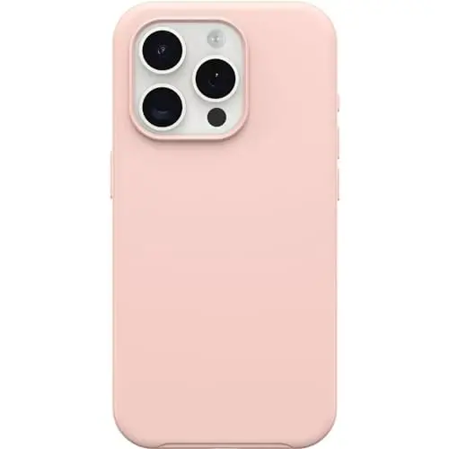 OtterBox iPhone 15 Pro (Only) Symmetry Series Case - Ballet Shoes (Pink), Snaps to MagSafe, Ultra-Sleek, Raised Edges Protect Camera & Screen - OTTERBOX
