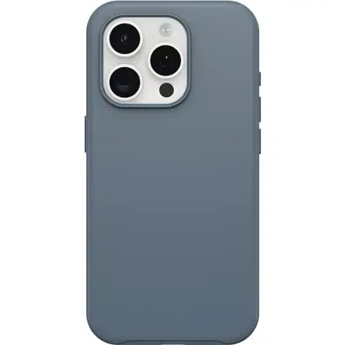 OtterBox iPhone 15 Pro (Only) Symmetry Series Case - BLUETIFUL (Blue), Snaps to MagSafe, Ultra-Sleek, Raised Edges Protect Camera & Screen - OTTERBOX