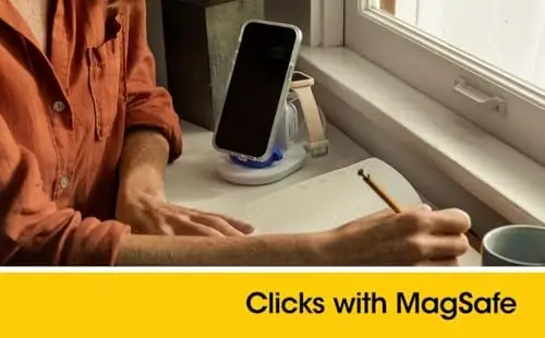 OtterBox iPhone 15 Pro (Only) Symmetry Series Case - Galactic Dreaming, Snaps to MagSafe, Ultra-Sleek, Raised Edges Protect Camera & Screen - 6