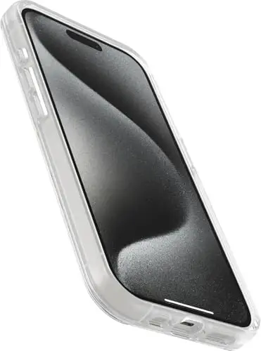 OtterBox iPhone 15 Pro (Only) Symmetry Series Clear Case - (Clear), Snaps to MagSafe, Ultra-Sleek, Raised Edges Protect Camera & Screen - 2