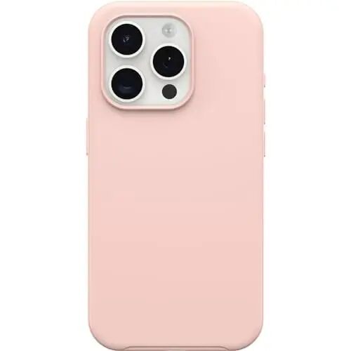 OtterBox iPhone 15 Pro (Only) Symmetry Series Case - Ballet Shoes (Pink), Snaps to MagSafe, Ultra-Sleek, Raised Edges Protect Camera & Screen - 1