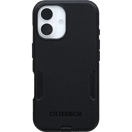 Otterbox iPhone 16 Commuter Series Case - Black (Single unit ships in polybag) - OtterBox