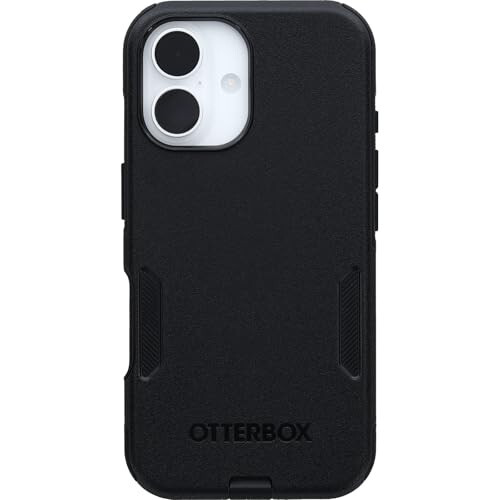 OtterBox iPhone 16 Commuter Series Korpus - Qora (Polietilen qopda yuborilgan) - OtterBox