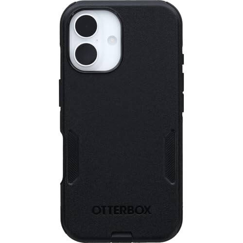 OtterBox iPhone 16 Commuter Series Korpus - Qora (Polietilen qopda yuborilgan) - 1