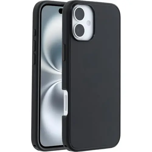 OtterBox iPhone 16 Plus Symmetry Series Case - Black (Ships in polybag, Ideal for Business customers) - 3