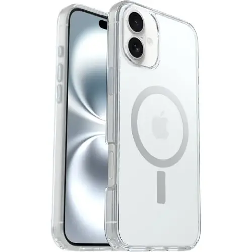OtterBox iPhone 16 Plus Symmetry Series Clear Case - Clear (polybagda jo'natiladi, Biznes mijozlar uchun ideal) - 3