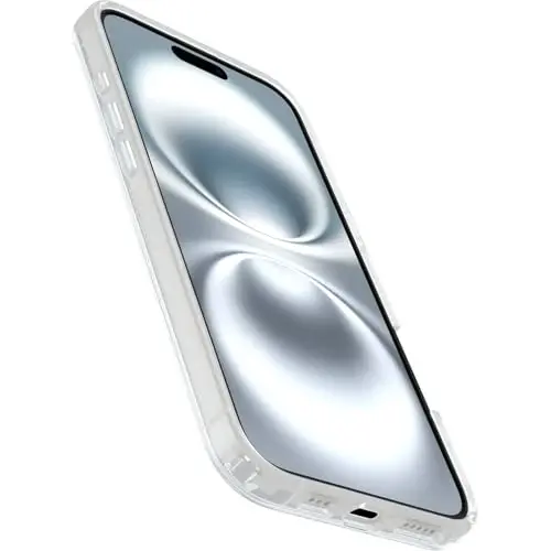 OtterBox iPhone 16 Plus Symmetry Series Clear Case - Clear (polybagda jo'natiladi, Biznes mijozlar uchun ideal) - 5