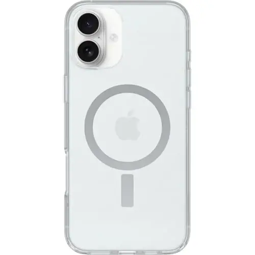 OtterBox iPhone 16 Plus Symmetry Series Clear Case - Clear (Ships in polybag, Ideal for Business customers) - OTTERBOX