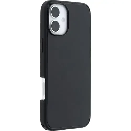 OtterBox iPhone 16 Plus Symmetry Series G'ilofi - Qora (Polietilen paketda jo'natiladi, Biznes mijozlar uchun ideal) - 4