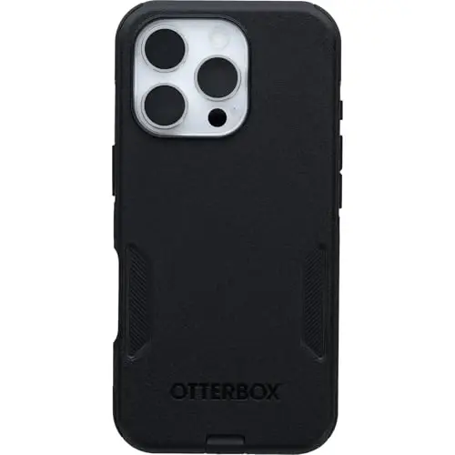 Otterbox iPhone 16 Pro Commuter Series Case - Black (Single unit ships in polybag) - 1