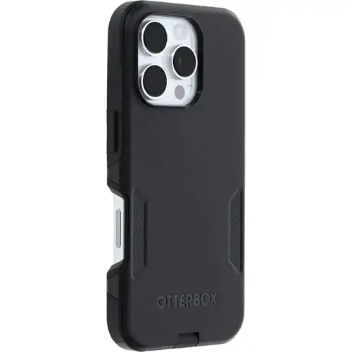 Otterbox iPhone 16 Pro Commuter Series Case - Black (Single unit ships in polybag) - 4