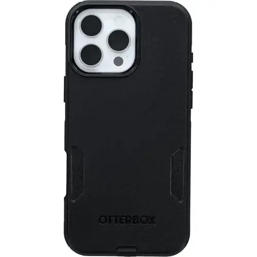 Otterbox iPhone 16 Pro Max Commuter Series Case - Black (Single unit ships in polybag) - 1