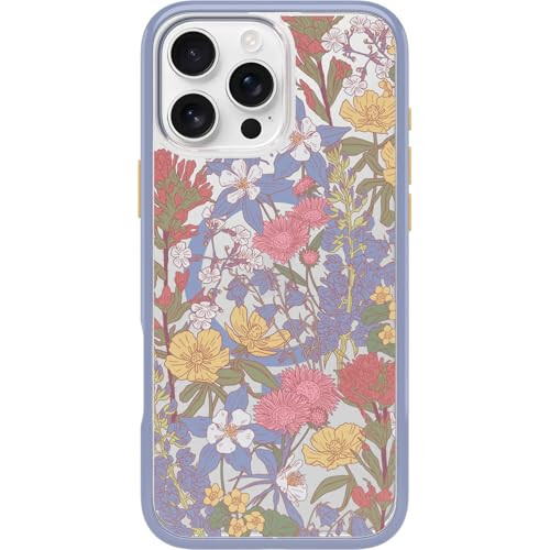 OtterBox iPhone 16 Pro Max Symmetry Clear Case - Floral Purple - 9