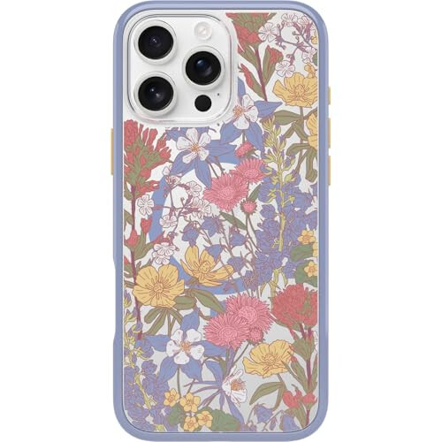 OtterBox iPhone 16 Pro Max Symmetry Clear Case - Floral Purple - 2