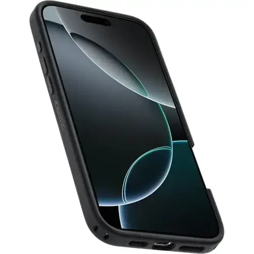 OtterBox iPhone 16 Pro Max Symmetry Series Case - Black (Ships in polybag, Ideal for Business customers) - 5