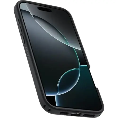 OtterBox iPhone 16 Pro Max Symmetry Series Case - Black (Ships in polybag, Ideal for Business customers) - 5