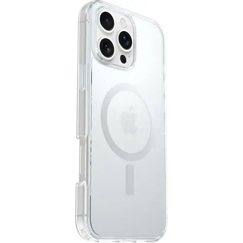 OtterBox iPhone 16 Pro Max Symmetry Series Clear Case - Clear (Ships in polybag, Ideal for Business customers) - 4