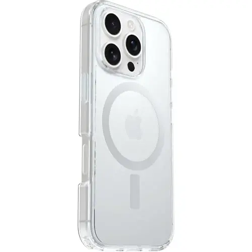 OtterBox iPhone 16 Pro Symmetry Series Clear Case - Clear (Ships in polybag, Ideal for Business customers) - 4