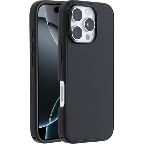 OtterBox iPhone 16 Pro Symmetry Seriyali qopqoq - qora (Faqat po‘chada, Business mijozlar uchun ideal) - OtterBox