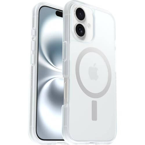 OtterBox iPhone 16 React Series Case - Clear (поставляется в полиэтиленовом пакете, идеально подходит для бизнес-клиентов) - 2