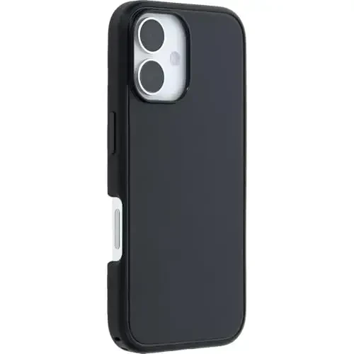 OtterBox iPhone 16 Symmetry Series Case - Black (Ships in polybag, Ideal for Business customers) - 4