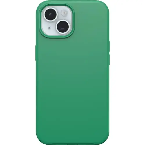 OtterBox iPhone 16e, 15, 14, & 13 Symmetry Series Case - Green Juice (Green), Snaps to MagSafe, Ultra-Sleek, Raised Edges Protect Camera & Screen - OTTERBOX (1)