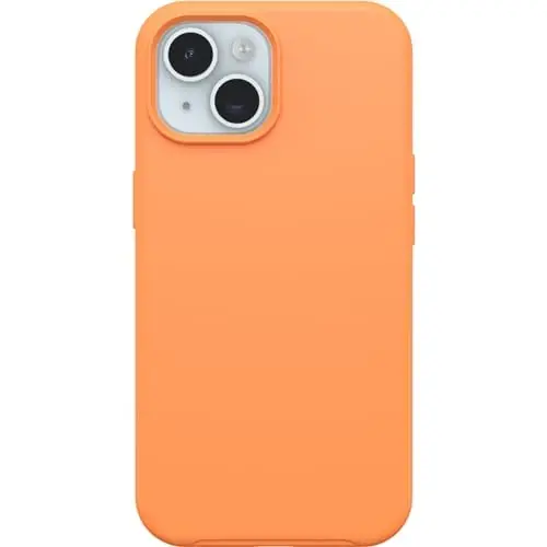 OtterBox iPhone 16e, 15, 14, & 13 Symmetry Series Case - Green Juice (Green), Snaps to MagSafe, Ultra-Sleek, Raised Edges Protect Camera & Screen - OTTERBOX