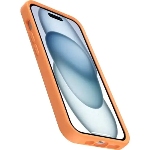 OtterBox iPhone 16e, 15, 14, & 13 Symmetry Series Case - Green Juice (Green), Snaps to MagSafe, Ultra-Sleek, Raised Edges Protect Camera & Screen - 3