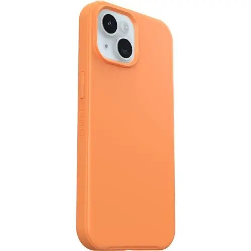 OtterBox iPhone 16e, 15, 14, & 13 Symmetry Series Case - Green Juice (Green), Snaps to MagSafe, Ultra-Sleek, Raised Edges Protect Camera & Screen - 4