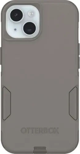 OtterBox iPhone 17e, 16e, 15, 14, 13 Commuter Series Case - Cottonwood | 3X Military Drop Protection - Slim - Dual-Layer Shockproof Design - Pocket-Friendly - Raised Edges - Port Covers - 2