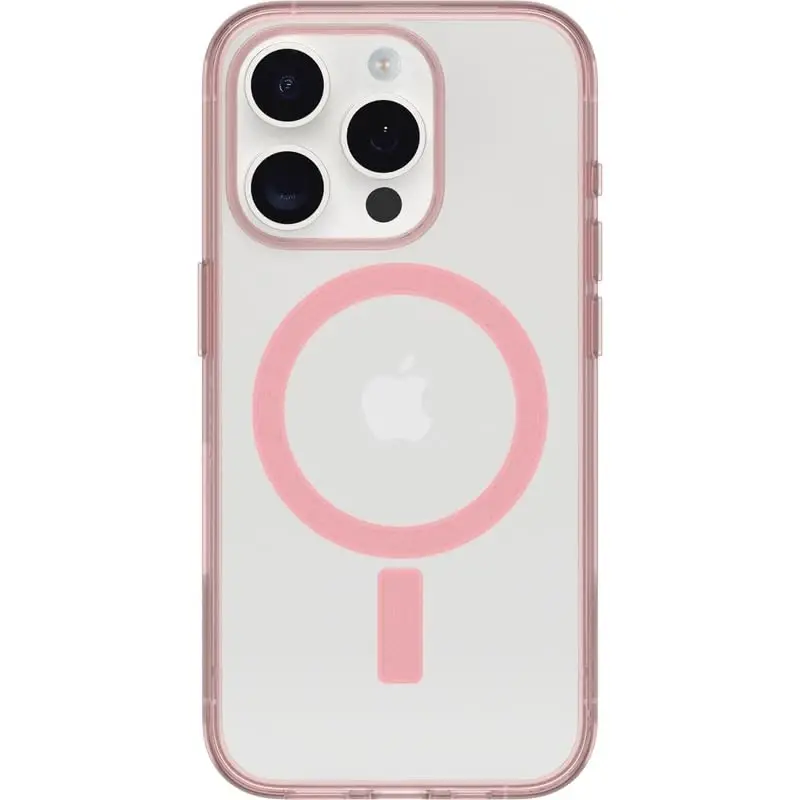 OtterBox - Clear iPhone 15 Pro Case - Made for Apple MagSafe, Scratch-Resistant Protective Phone Case, Sleek & Pocket-Friendly Profile (Anemone) - OTTERBOX