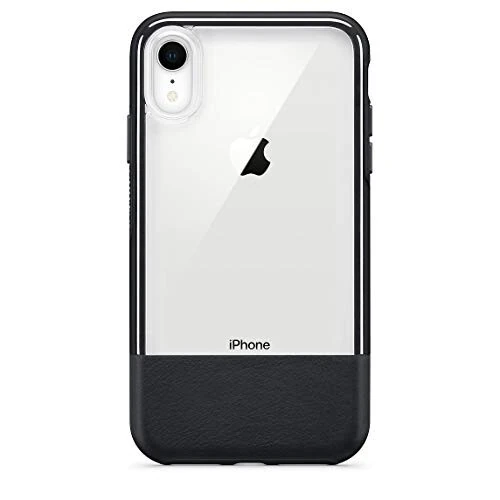Otterbox Statement Series iPhone XR uchun qopqoq - Shaffof qora 