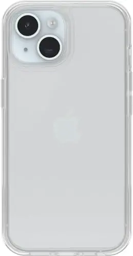 OtterBox SYMMETRY SERIES Case for iPhone 15, iPhone 14 and iPhone 13 - Clear - 3