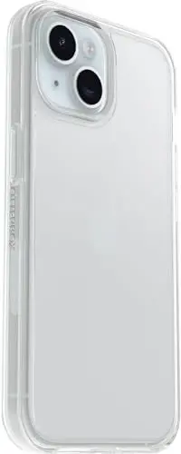 OtterBox SYMMETRY SERIES Case for iPhone 15, iPhone 14 va iPhone 13 - Shaffof - 5