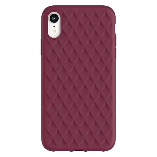 OtterBox - Ultra-Slim iPhone XR Figura Case, Protective Phone Case with Soft-Touch Material for Comfort (Sangria) 