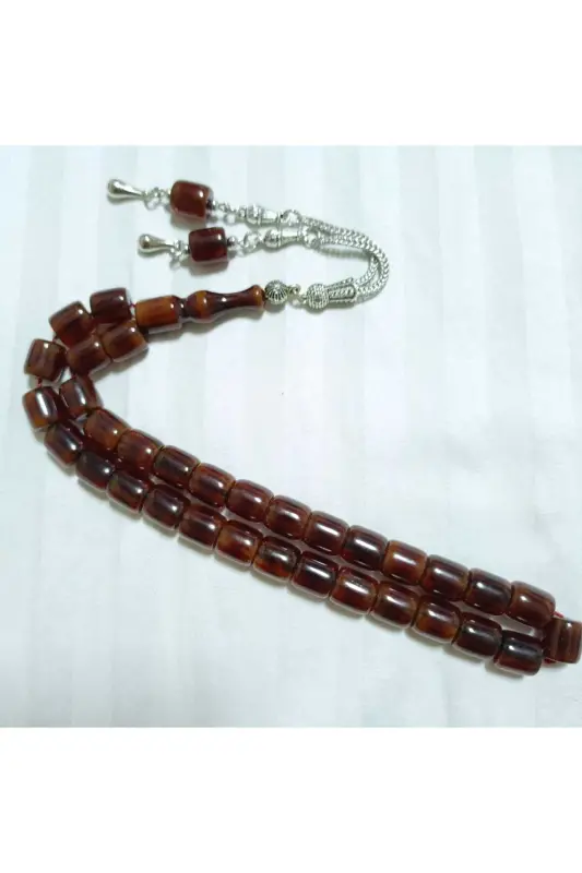 Ottoman amber invoice material KAS rosary.-Sürmeli - TUNA BIJUTERI