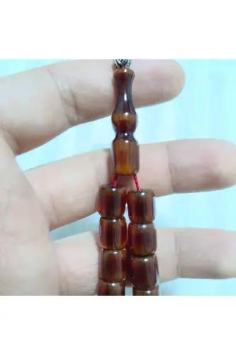 Ottoman amber invoice material KAS rosary.-Sürmeli - TUNA BIJUTERI (1)