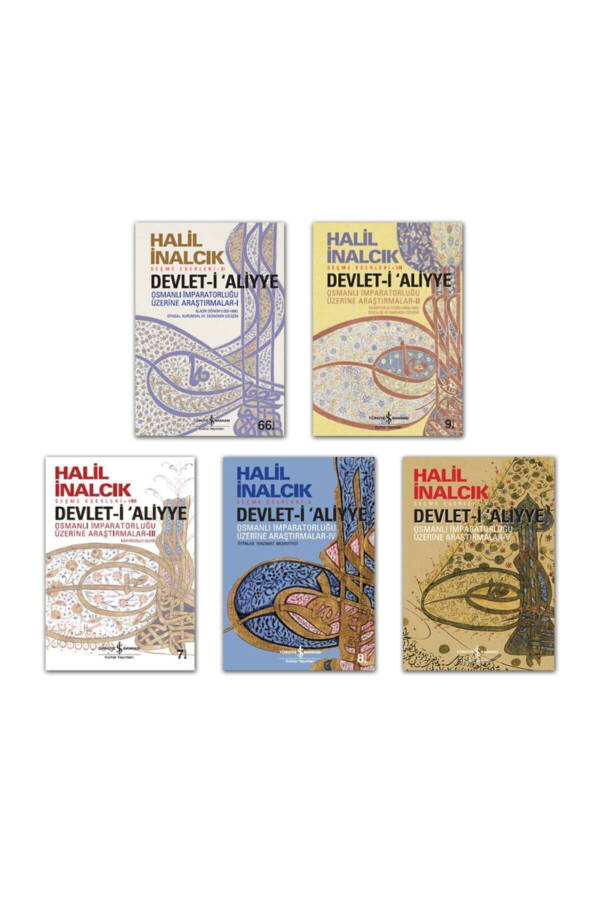 Ottoman Empire 5 Book Set Halil Inalcık İş Bankası Kültür Yayınları - 1