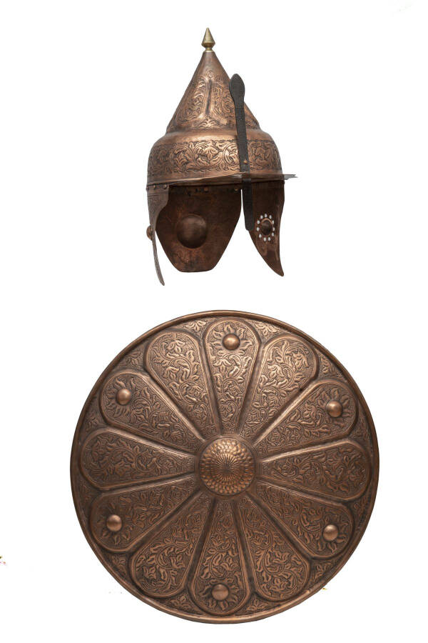 Ottoman Shield And Helmet Set - 1