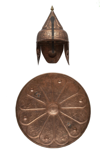 Ottoman Shield And Helmet Set - 3