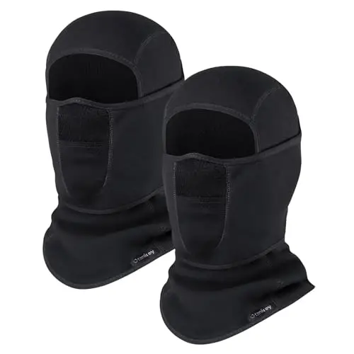 Otxnirey Balaclava Ski Mask (with Breathable Holes) Windproof Winter Fleece Neck Face Warmer for Men&Women 